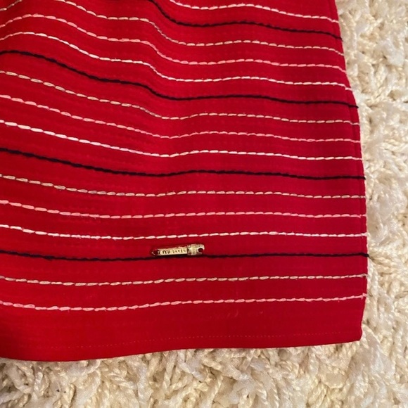 🌹NWT Ted Baker Lanchal Stitch Detail Mini Dress - Picture 10 of 14